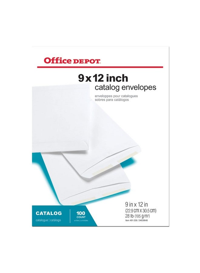 Office Depot Catalog Envelopes, 9In. X 12In., White, Box Of 100, Om96570 - Image 4