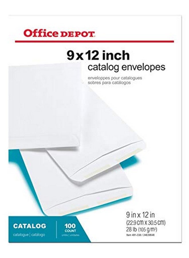 Office Depot Catalog Envelopes, 9In. X 12In., White, Box Of 100, Om96570 - Image 5