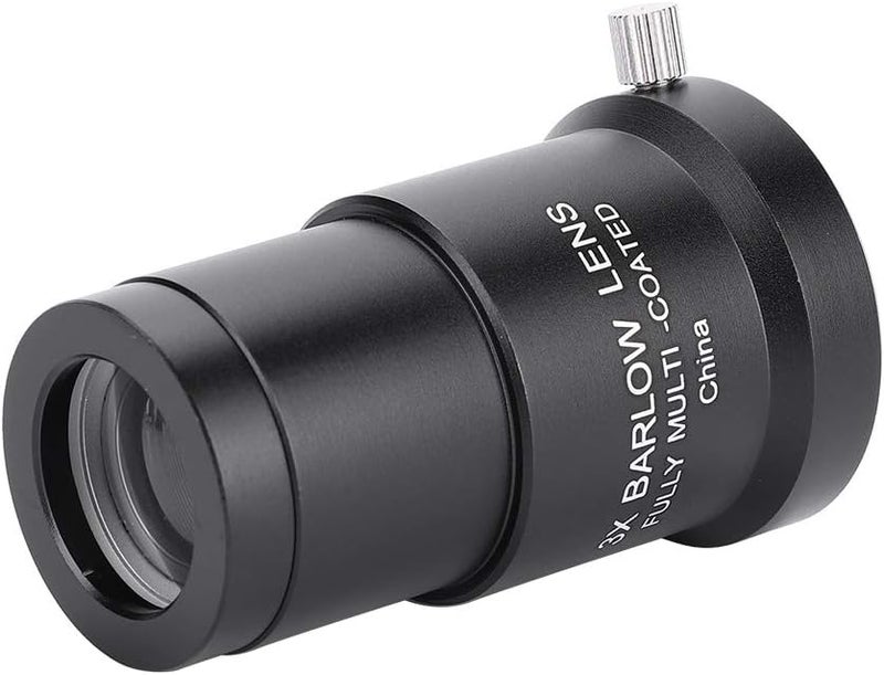 3X Barlow Lens for 1.25 Inch Telescope Eyepiece, Fully Multi - Coated Magnification Lens with Comfortable Wide View, Compatible with Astronomy Telescopes for and Moon Observation - Image 5