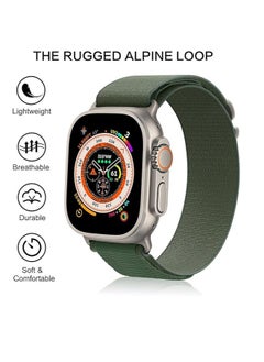 Generic Nylon Fabric Band Wrist Strap For apple Ultra Watch 42mm 44mm 45mm 49mm  - Image 3