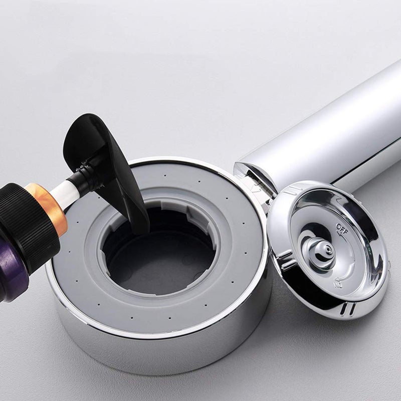 Conziv Double Sided Water Shower Head Multifunctional Faucet High Pressure Shower Head Handheld Rainfall Spray Water Flow Limit to Save - Image 5