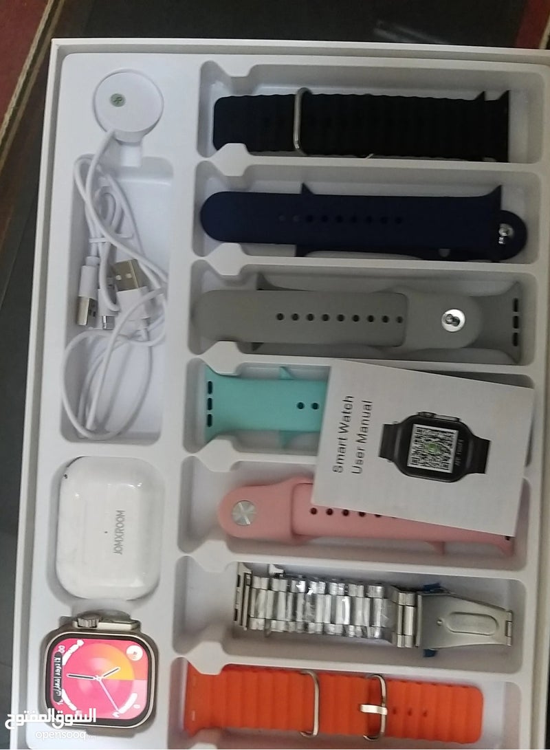 Winmax A watch with a smart speaker WX Ultra AMOLED screen version 8 for counting calories and receiving messages - Image 4