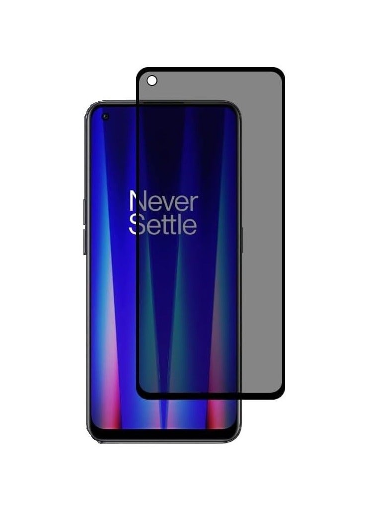 general OnePlus Nord CE 2 Privacy Screen Protector [Upgrade Version] [3D Curve] Anti-spy Tempered Glass Screen Film 9H Hardness Anti-Scratch Anti-Peep Shield,for Oneplus Nord CE 2 5G - Image 1