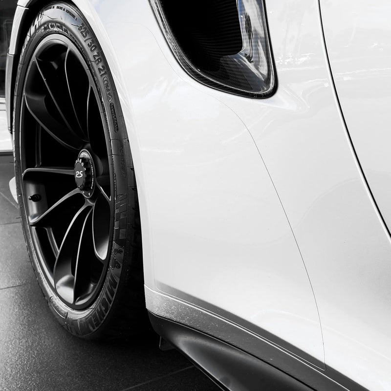 شريط فينيلي شفاف من Stone Guard متوافق مع سيارة Porsche 911 Turbo/GT2 RS/GT3 RS (2012–2019) وفيلم الحماية PPF من 3M | شرائط تزيين للجانبين الأيسر والأيمن للسيارة - Image 1