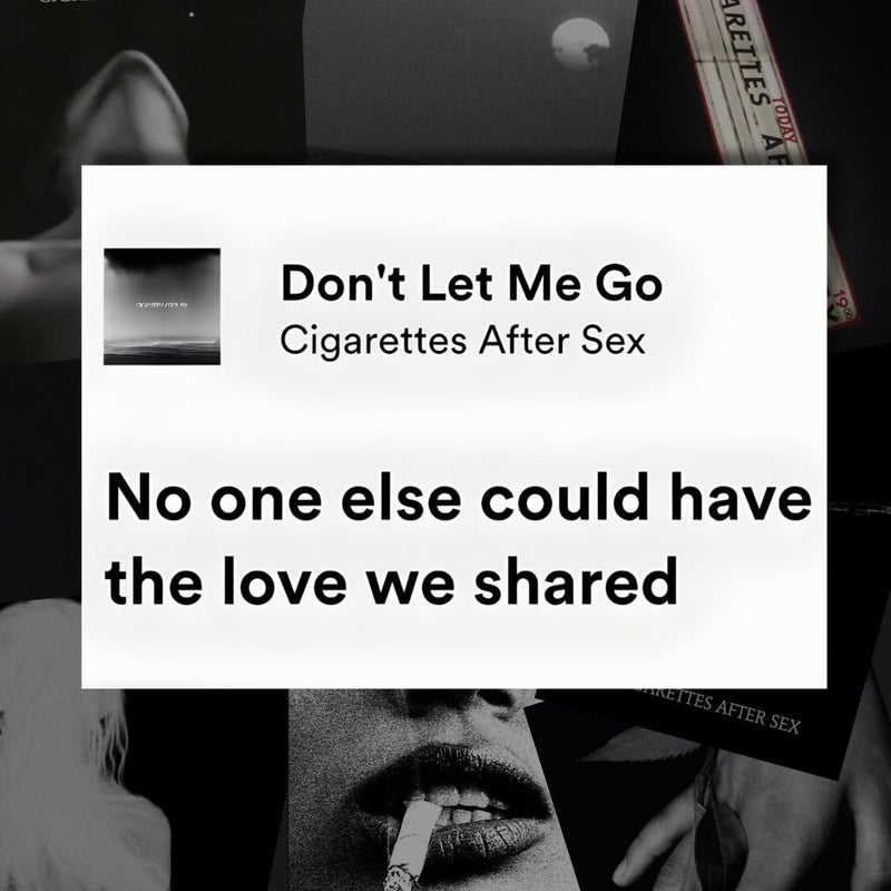 auraposter Paper Cigarettes After Sex (Set of 40)|Cigarettes After Sex Mini Posters|Mini Posters (15 x10 cm) of CAS's songs for Wall, Bedroom, Living room|Band Cigarettes After Sex|Glue Dots Included - Image 4