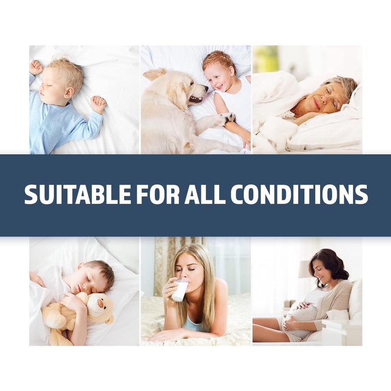 Bey Bee BeyBee 100% Waterproof Cotton Terry Mattress Protector | Breathable, Hypoallergenic, Washable & 2X Absorbency | Ultra Soft Easy Elastic Fitted Bed Protector (Size-75 * 60, Beige) - Image 4