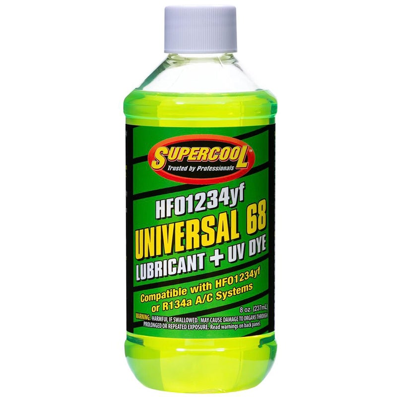 TSI Supercool 1234yf EV Electric Vehicle POE 68 Viscosity with UV Dye 8oz