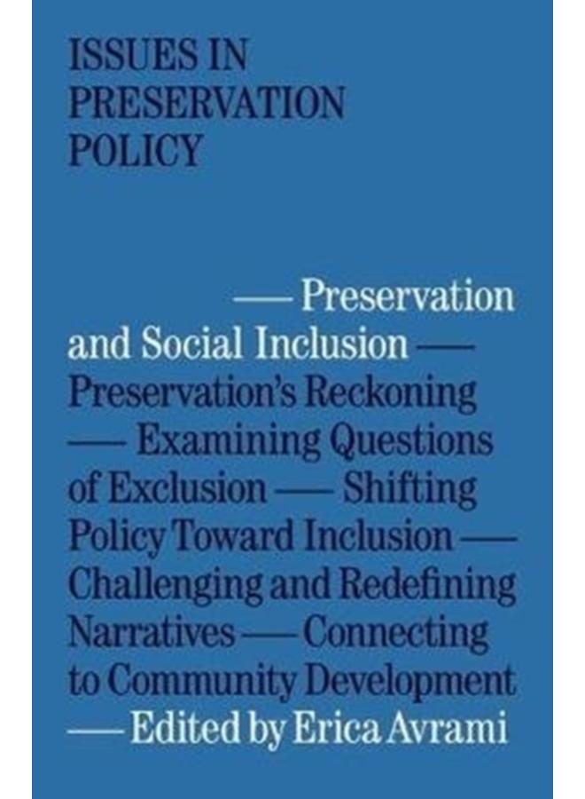 Preservation and Social Inclusion
