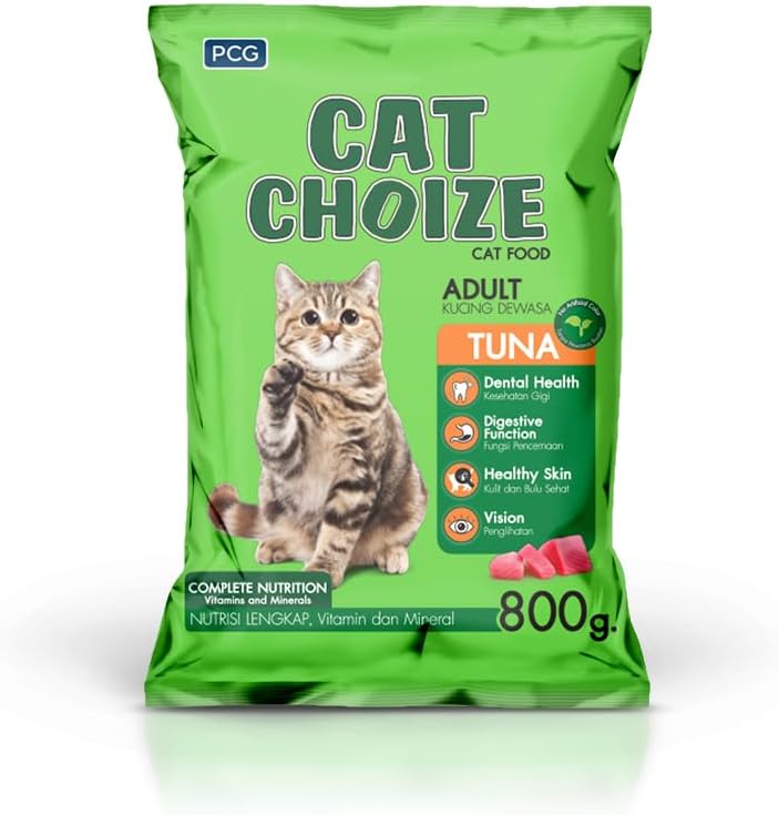 طعام القطط البالغين من كات تشويز - نكهة التونة