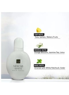NB NEW NB White Pour Femme Perfume EDT - 125 ml  - Image 2