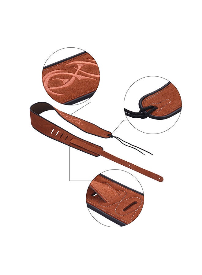 Loquat Super-Wide Adjustable Guitar Shoulder Strap Belt - Image 3