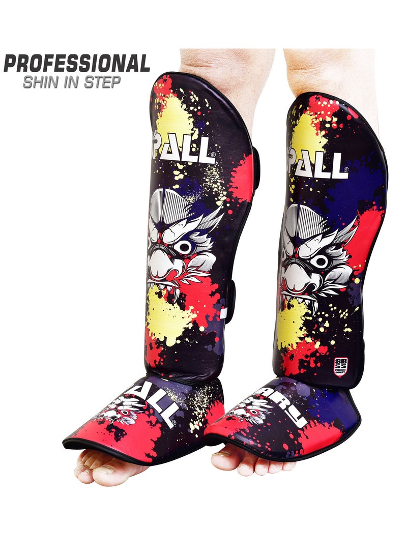 Spall Shin and Instep Guard for Taekwondo, Martial Arts, MMA Foot Protective Gear Protector for Sparring - Image 2