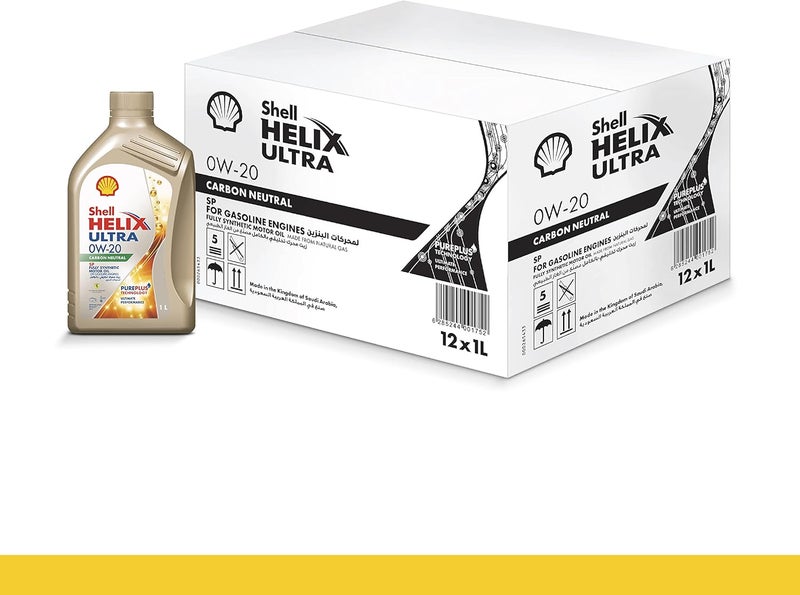 Shell Helix Ultra 0W-20 SP -Carton (1Liter X 12pcs) - Image 1