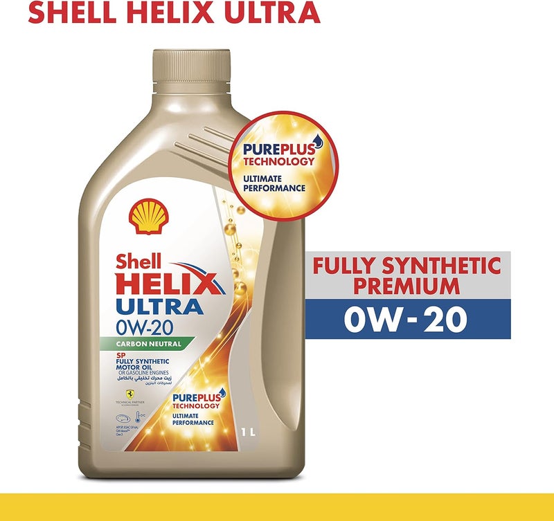 Shell Helix Ultra 0W-20 SP -Carton (1Liter X 12pcs) - Image 4