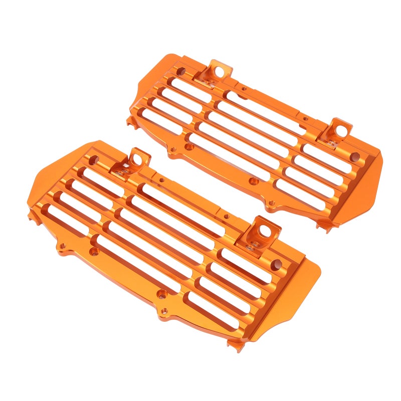 Motorcycle Radiator Guard Orange 125cc To 500cc Overheat Proof - Protective Function Radiator Protector For Off-Road Dirt Bike - Image 5