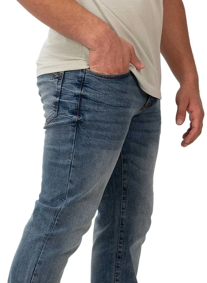 GIORDANO  Men's Skinny Taper Stretch Denim Jeans Low Rise for Men | Best Price UAE