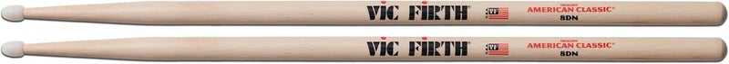 Vic Firth عصا الطبول فيك فيرث الأمريكية الكلاسيكية جاز 8DN مع رأس نايلون - Image 4