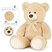 Toys Studio Giant Teddy Bear Stuffed Animal 36 inch Plush Bear Toy for Girlfriend Girls Kids Gifts Chrsitmas Valentines Day Birthday Baby Shower Decorations - Image 4