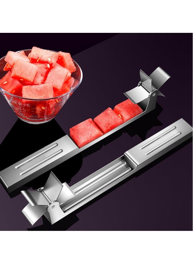 Windmill Melon Cutter ,Watermelon Cutting Artifact , Special Tool for Dividing Watermelon , 304 Stainless Steel Melon Cutting Tool , Suitable for Summer Family Gatherings and Parties. - Image 2