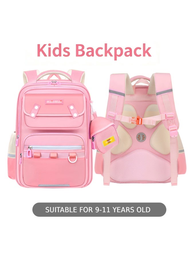 Kids School Backpack 9-11Y - Lightweight, Ergonomic & Waterproof - Large Capacity & Multi-Functional - Back to School Gift - Image 1