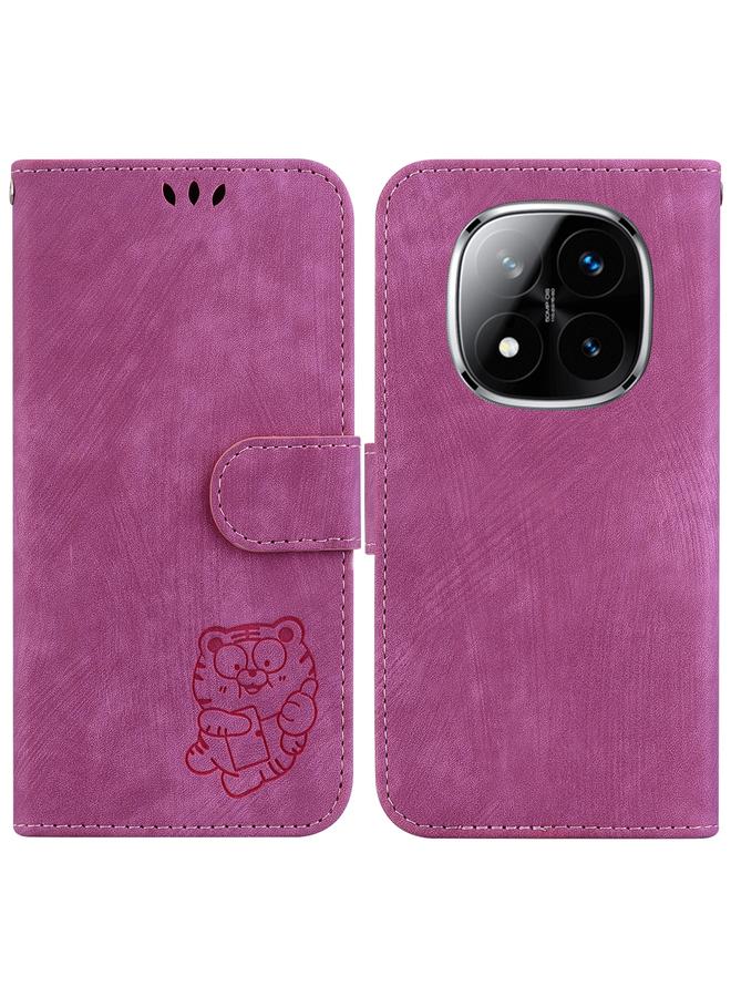 S-TOP Case For Redmi Note 14 Pro / Note 14 Pro+ 5G Little Tiger Embossed Leather Phone Case - Image 1