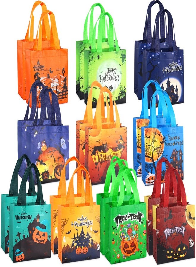 Aviski 20PCS Halloween Trick or Treat Totes, Small Multifunctional Non-Woven Halloween Bags for Gifts Wrapping, Party Supplies - Image 1