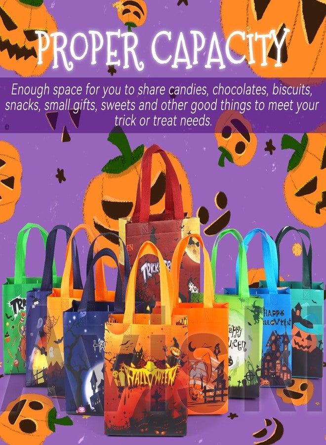 Aviski 20PCS Halloween Trick or Treat Totes, Small Multifunctional Non-Woven Halloween Bags for Gifts Wrapping, Party Supplies - Image 3