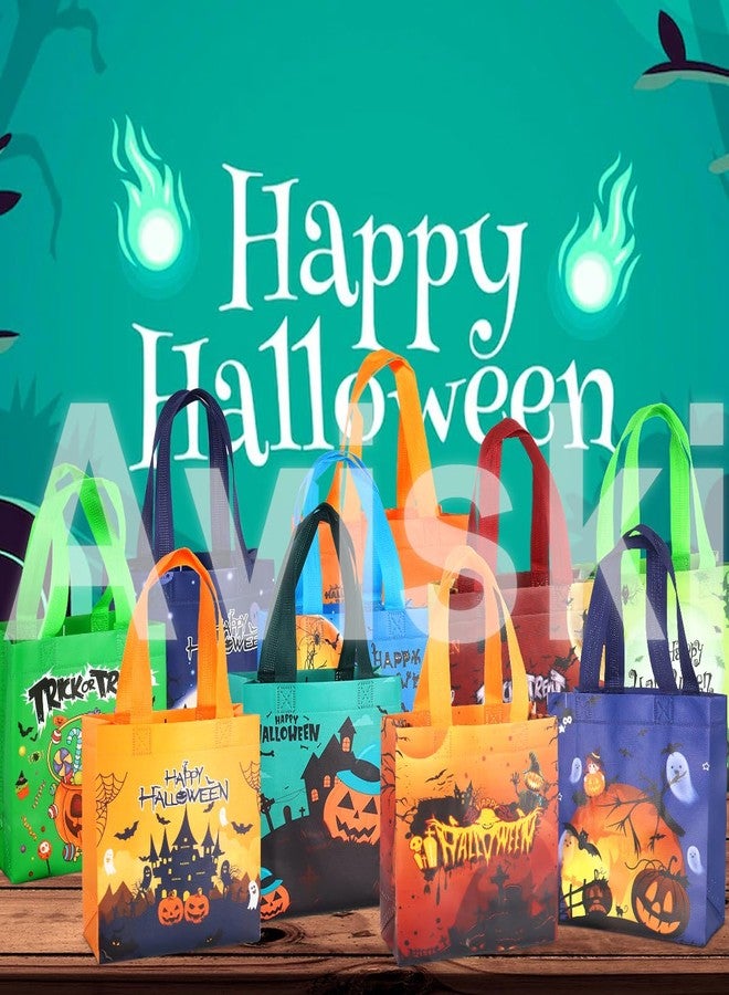 Aviski 20PCS Halloween Trick or Treat Totes, Small Multifunctional Non-Woven Halloween Bags for Gifts Wrapping, Party Supplies - Image 5