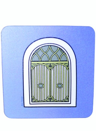 Blutoad Coaster 90x90 mm MDF with Foam Base - Portuguese Window (Dark Blue) - pzsku/ZD708736810D41943F50CZ/45/_/1689170762/67b0668b-43dd-497d-9f32-b68a91e9429d