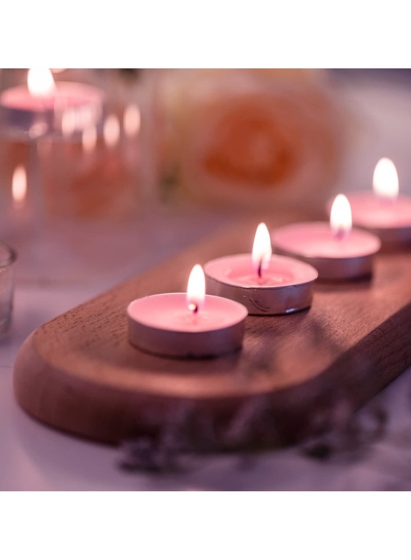 Huitich Smokeless Tea Light Candles – 50-Pack for Weddings, Parties, Holidays & Religious Use - Image 4