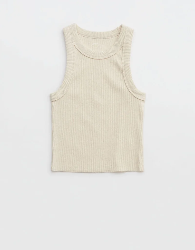 Aerie  Aerie Free Spirit Ribbed Tank Top for Women | Best Price UAE