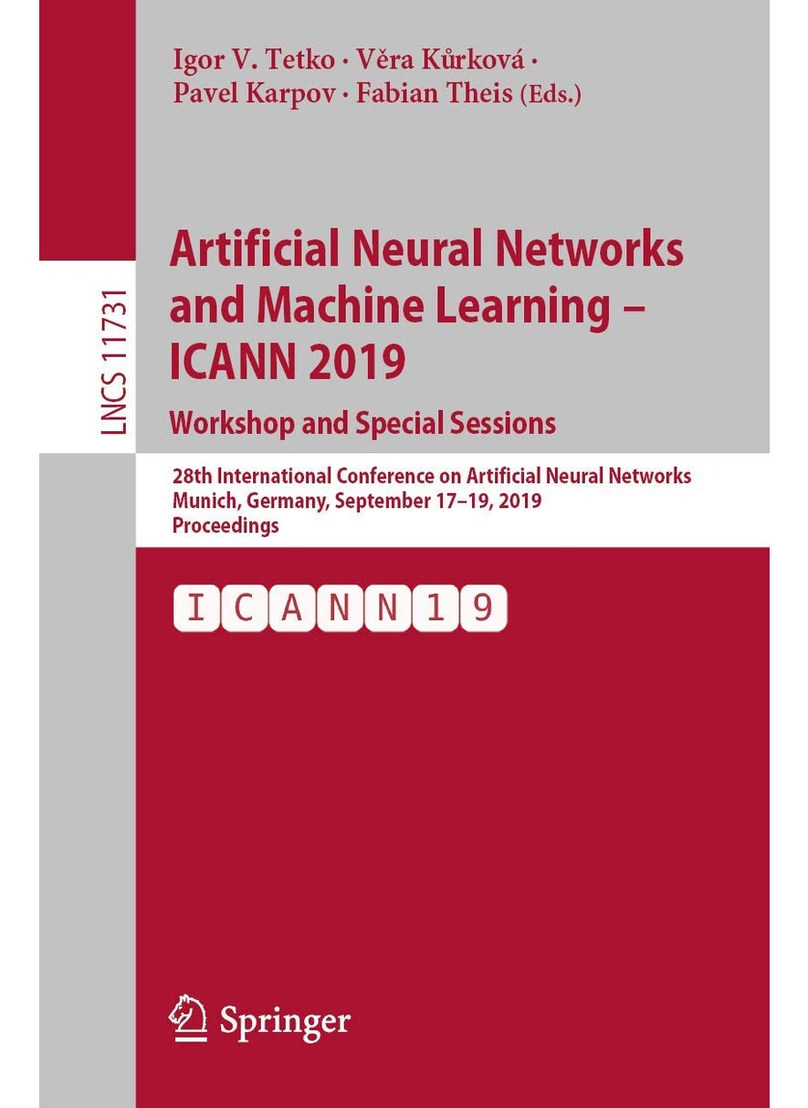 Artificial Neural Networks and Machine Learning -: 28th International Conference on Artificial Neural 