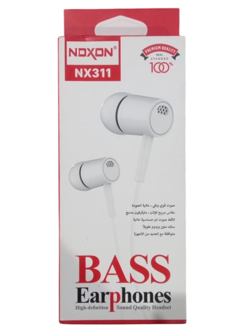 NX311 High-Definition Bass Earphones with Built-In Microphone and Superior Sound Quality - pzsku/ZD708B22F230639EC47BFZ/45/_/1737443916/c97910db-48af-4a9f-b066-e95391e6505d