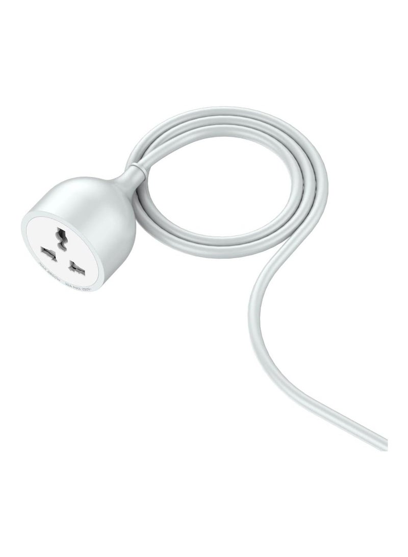 VIO ⚡5m Single Power Extension Cord – 2500W Universal Outlet – Durable Flame-Retardant PVC – Ideal Power Extender for Home & Office - Image 1