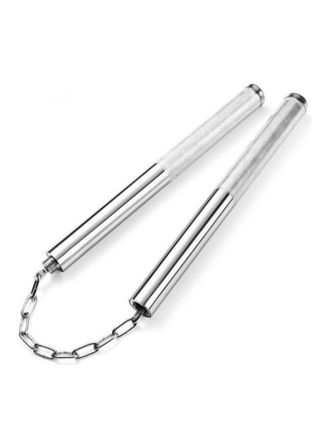 Stainless Steel Exercise Nunchaku - Image 1