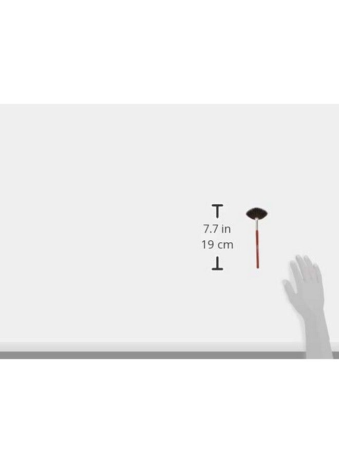 MEGAGA Large Fan Makeup Brush, Portable Slim Professional Apply Perfect For Highlight And Bronzer Cheekbones Brush-19, 50 G - Image 2