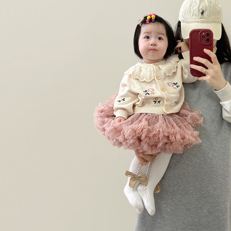 Baby Spring Skirt Tutu Skirt Baby Girl Tutu Skirt Cute Princess One-Year-Old Dress Korean Style Princess Style - Image 4