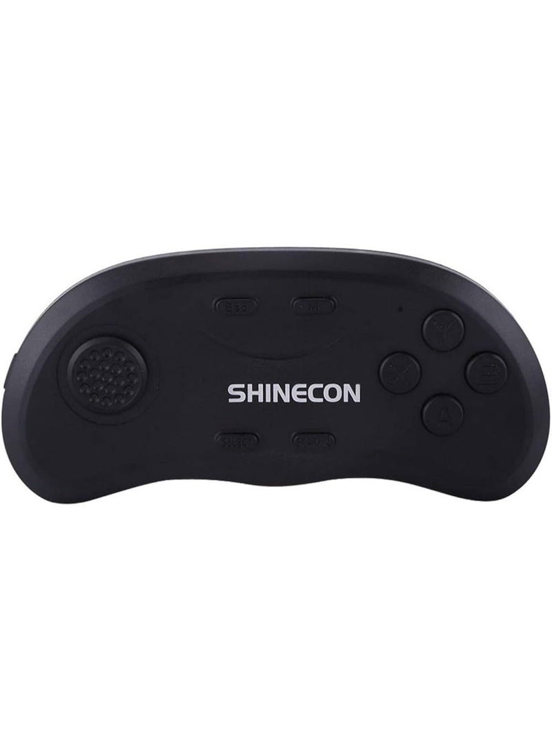 Shinecon جهاز تحكم عن بُعد بلوتوث لاسلكي لألعاب الواقع الافتراضي وعصا سيلفي لتشغيل الفيديو - Image 3