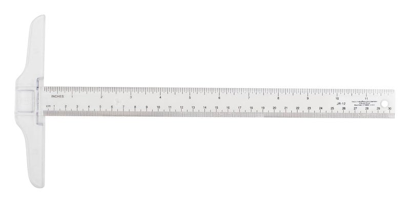 Westcott JR12 Small Plastic TSquare for Drawing DIY Crafts 12In30cm - Image 1