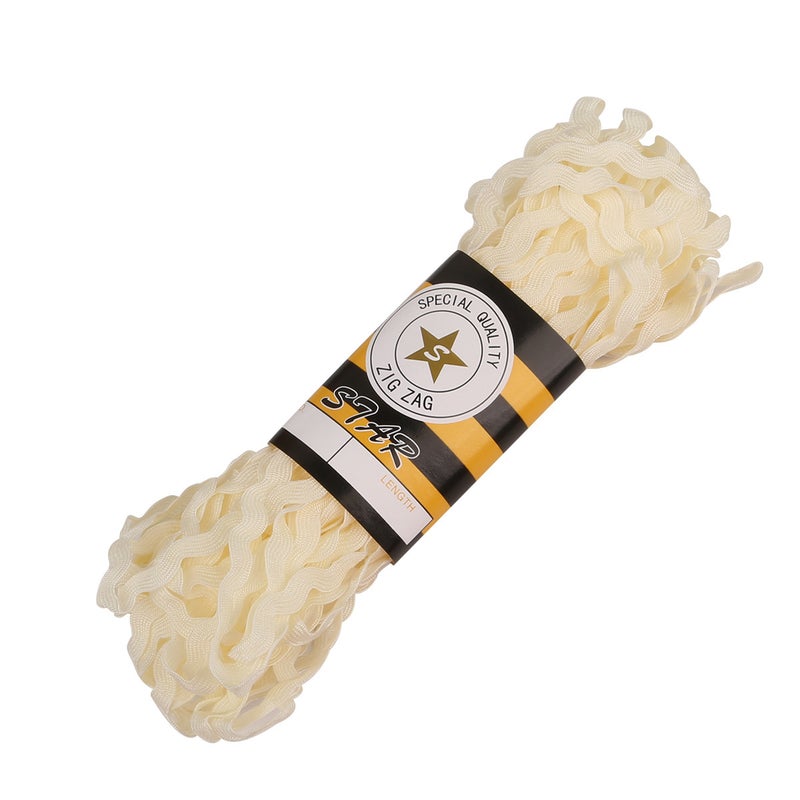 diy handmade accessories polyester wavy lace curtain accessories accessories clothing accessories materials in stock wholesale Beige 