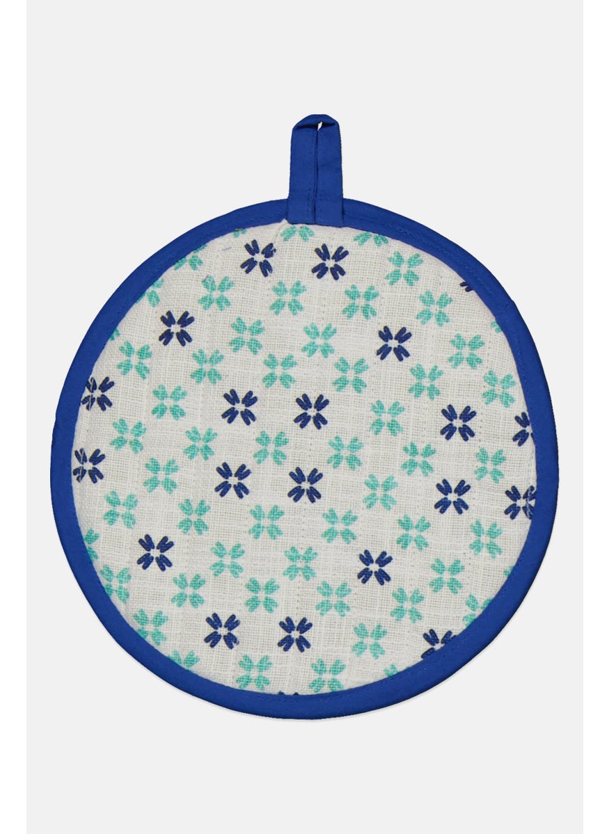 Sttelli - Bloom Pot Holder 23 x 23 D cm, Blue - Image 1