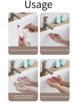 Generic 6 Boxes (300 Sheets) Mini Portable Disposable Travel Paper Soap Dispenser  Foaming Hand Washing Bath Scented Paper Soap Hand Soap For Indoor Outdoor Travel  - Image 3