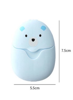 Generic 6 Boxes (300 Sheets) Mini Portable Disposable Travel Paper Soap Dispenser  Foaming Hand Washing Bath Scented Paper Soap Hand Soap For Indoor Outdoor Travel  - Image 4