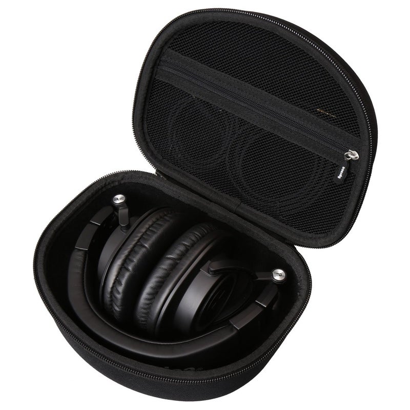 Aproca حافظة Aproca متوافقة مع سماعات الرأس Audio-Technica ATH-M50X ATH-M50XGM ATH-M40x ATH-M30x ATH-M20x / Sony MDR7506 الاحترافية لمراقبة الاستوديو، حقيبة تخزين محمولة للإكسسوارات (أسود) - Image 1