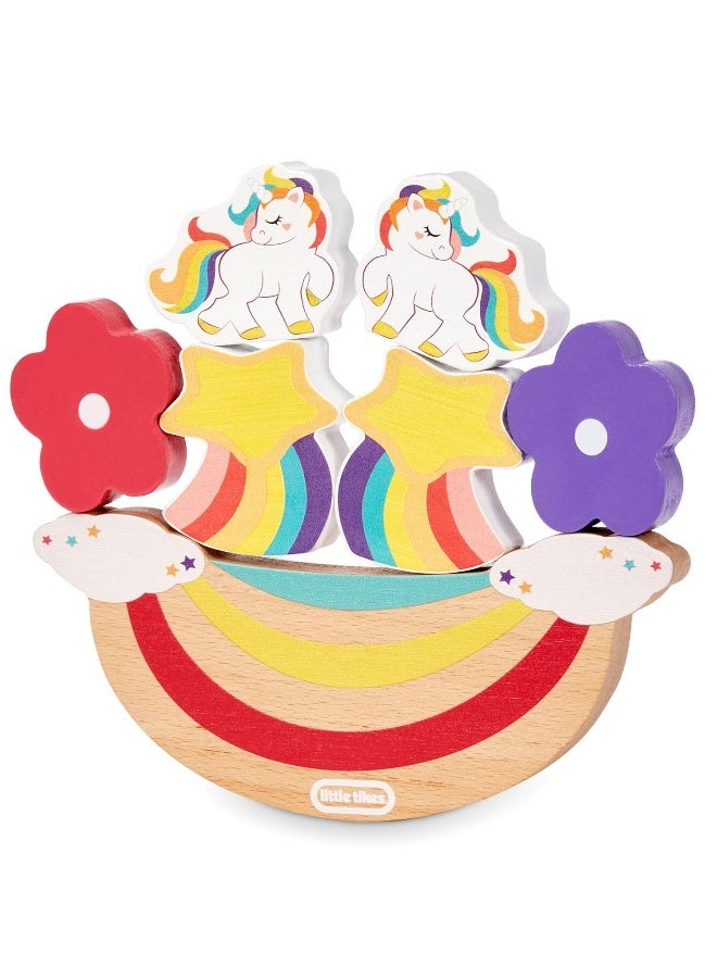 Little Tikes Wooden Critters Balancing Toy Unicorn - Image 1
