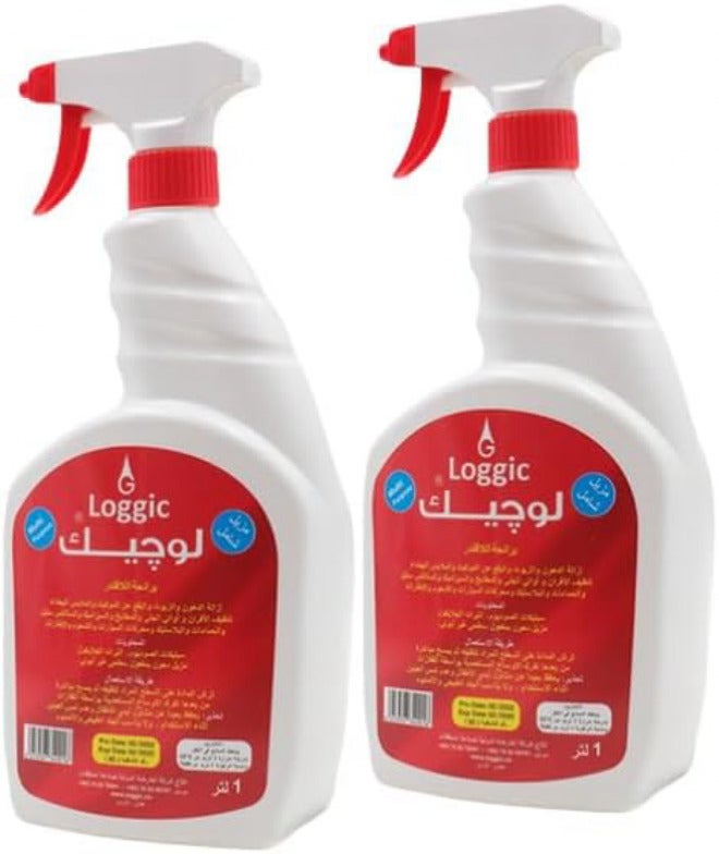 جودة عالمية حسب الطلب منظف متعدد الأغراض لوجيك، رذاذ، عبوة من قطعتين، أحمر وأبيض لوجيك جودة تقاوم كل ظرف - Image 1