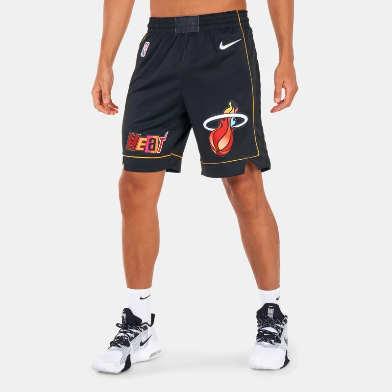 Nike Men's NBA Miami Heat City Edition Dri-FIT Swingman Shorts