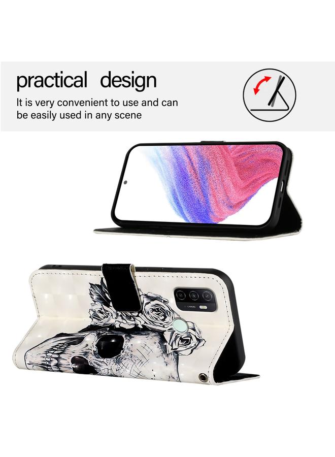 S-TOP Case For OPPO A11s 4G 3D Painting Horizontal Flip Leather Phone Case - Image 3