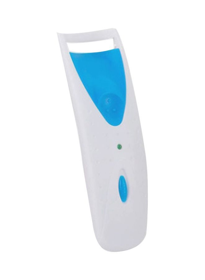 NIBEMINENT Electric Eyelash Curler White/Blue - Image 1
