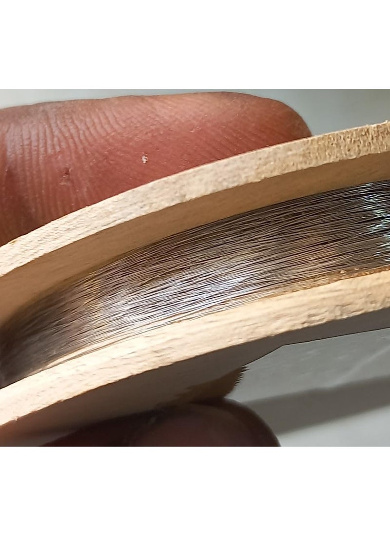 OMX OMX 48 Gauge Nichrome wire Heat Resistance Wire 00305mm Diameter 00012 Heating Coils For Foam Cutting Very Thin 10 Mtr  - Image 2